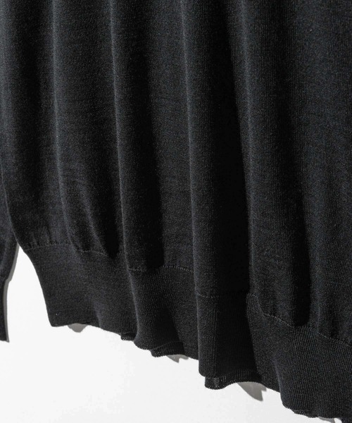 JOHN SMEDLEY(ジョンスメドレー)の「JOHN SMEDLEY CATKIN ジョンスメドレー キャトキン 長袖 タートルネック メリノウール ニット(ニット/セーター・レディース・ブラック/ネイビー系/チャコール/ホワイト系1/ベージュ系1・LARGE/MEDIUM/SMALL)」の20枚目の写真