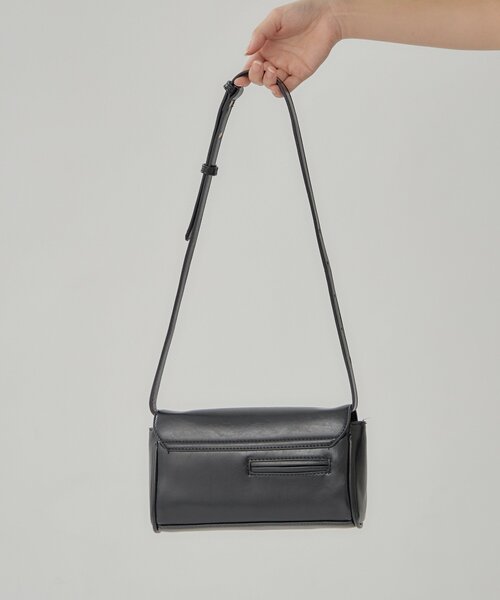 mystic(ミスティック)の「スクエアショルダーBAG(トートバッグ・レディース・ブラック/ブラウン・ONE SIZE)」の10枚目の写真