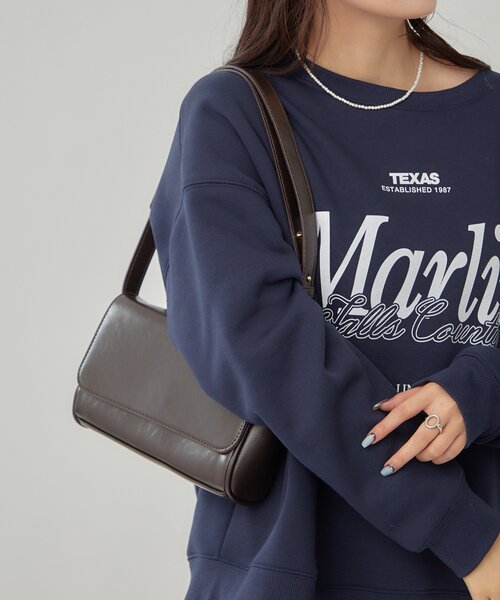 mystic(ミスティック)の「スクエアショルダーBAG(トートバッグ・レディース・ブラック/ブラウン・ONE SIZE)」の19枚目の写真