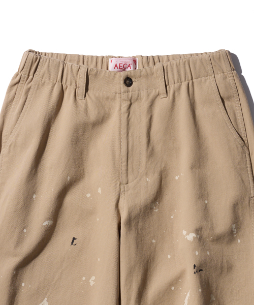AECA(エイカ)の「SPLATER PAINTED BANDING CHINO PANTS-BEIGE(その他パンツ・メンズ・その他・MEDIUM/LARGE/SMALL)」の8枚目の写真