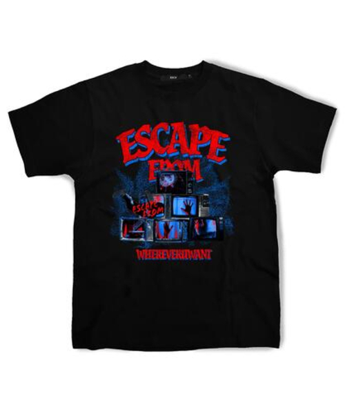 ESCAPEFROM(エスケープフロム)の「デジタルエスケープTシャツブラック(Tシャツ/カットソー・レディース・その他・SMALL/MEDIUM/LARGE)」の2枚目の写真