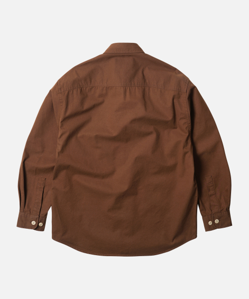 FRIZMWORKS(フリズムワークス)の「POCKET LOOP SHIRT _ BROWN(シャツ/ブラウス・メンズ・その他・LARGE/X-LARGE/SMALL/MEDIUM)」の2枚目の写真