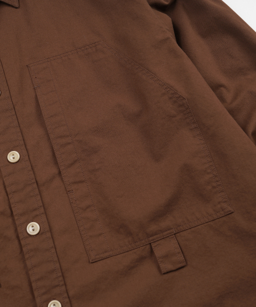 FRIZMWORKS(フリズムワークス)の「POCKET LOOP SHIRT _ BROWN(シャツ/ブラウス・メンズ・その他・LARGE/X-LARGE/SMALL/MEDIUM)」の4枚目の写真