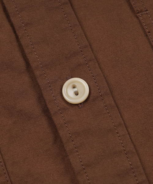 FRIZMWORKS(フリズムワークス)の「POCKET LOOP SHIRT _ BROWN(シャツ/ブラウス・メンズ・その他・LARGE/X-LARGE/SMALL/MEDIUM)」の5枚目の写真