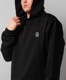 BAYBLO（ベイブロ）の「(SA) ボーダー ジャガード ロゴ パーカー（パーカー・メンズ）」