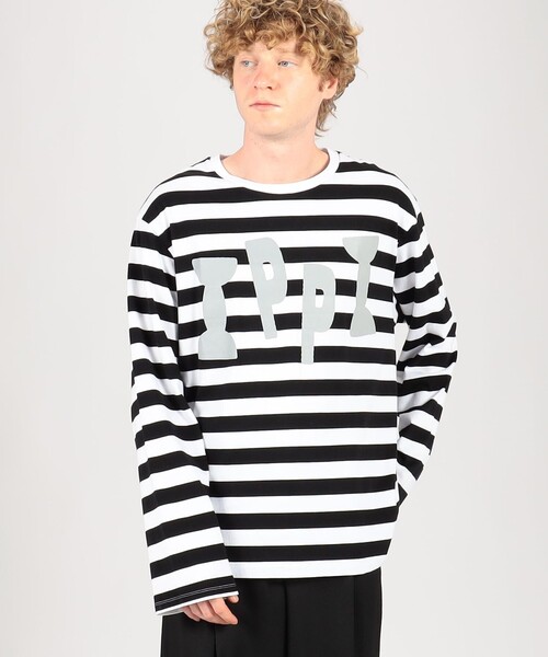 Public Possession（パブリックポゼッション）の「PUBLIC POSSESSION IPPI LONGSLEEVE（Tシャツ/カットソー・メンズ・ホワイト系その他・L/M）」の2枚目の写真