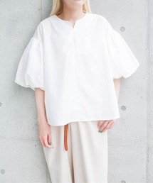 SWITCH BY ARCH（スイッチバイアーチ）の「【W】【it】【ARC】【SWITCH by ARCH】ストライプ ドビー バルーン スリーブ プルオーバー（シャツ/ブラウス）」