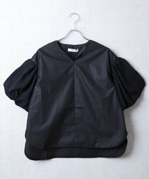 SWITCH BY ARCH（スイッチバイアーチ）の「【W】【it】【ARC】【SWITCH by ARCH】ストライプ ドビー バルーン スリーブ プルオーバー（シャツ/ブラウス）」