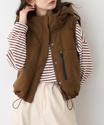 レディースのダウンベスト（ブラウン/茶色系）ファッション通販 - ZOZOTOWN