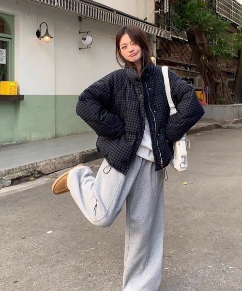 DEVICE（デバイス）の「チェック 中綿 ダウン アウター（ダウンジャケット/コート・レディース・その他1/その他2・FREE）」の14枚目の写真