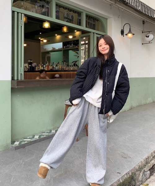 DEVICE（デバイス）の「チェック 中綿 ダウン アウター（ダウンジャケット/コート・レディース・その他1/その他2・FREE）」の22枚目の写真