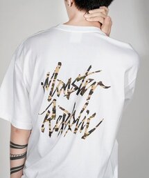MONSTER REPUBLIC（モンスターリパブリック）の「ムーブメントロゴカモTシャツホワイト（Tシャツ/カットソー）」