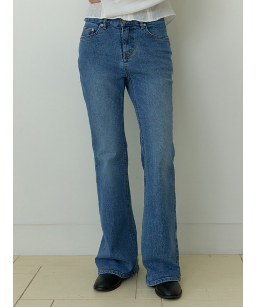 RE_L(リエル)の「Ra boots-cut denim pants (blue)(その他パンツ・レディース・その他・MEDIUM/SMALL)」の1枚目の写真