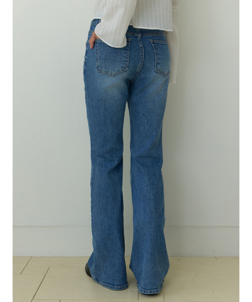 RE_L(リエル)の「Ra boots-cut denim pants (blue)(その他パンツ・レディース・その他・MEDIUM/SMALL)」の3枚目の写真