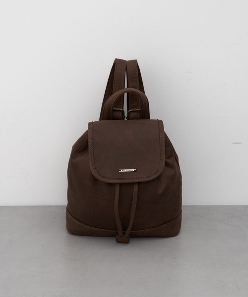 RAY CASSIN(レイカズン)の「チビリュック(バックパック/リュック・レディース・ブラウン系その他2/ブラック系その他2/ベージュ系その他2・FREE)」の5枚目の写真