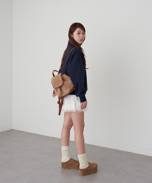 RAY CASSIN(レイカズン)の「チビリュック(バックパック/リュック・レディース・ブラウン系その他2/ブラック系その他2/ベージュ系その他2・FREE)」の20枚目の写真