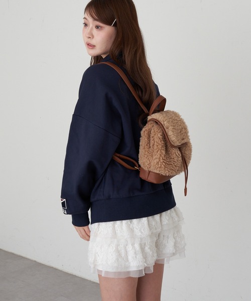 RAY CASSIN(レイカズン)の「チビリュック(バックパック/リュック・レディース・ブラウン系その他2/ブラック系その他2/ベージュ系その他2・FREE)」の22枚目の写真