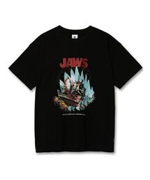 DOMINANT（ドミナント）の「ユニセックスジョスオーバーサイズプリント半袖Tシャツ_ブラック（Tシャツ/カットソー）」