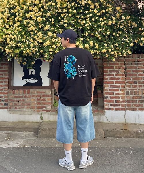 ARTISTWEAR（アーティストウェア）の「[ATW] コールドフラワー半袖Tシャツ_WH（Tシャツ/カットソー・レディース・ホワイト・LARGE/X-LARGE/XX-LARGE/XXXX-LARGE/SMALL/MEDIUM）」の11枚目の写真