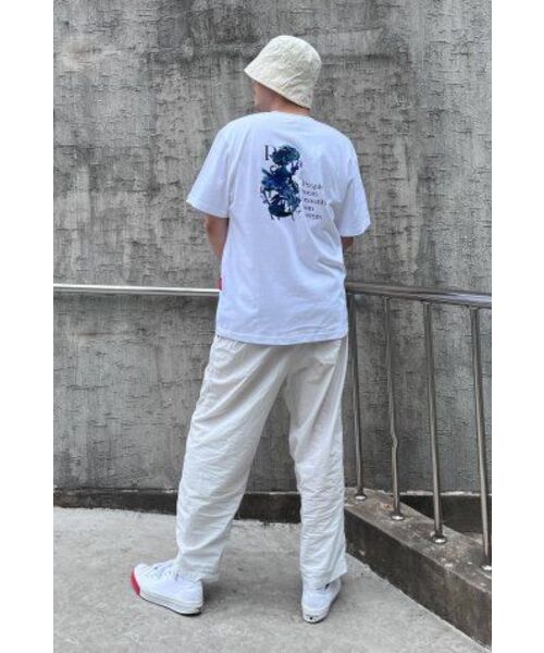 ARTISTWEAR（アーティストウェア）の「[ATW] コールドフラワー半袖Tシャツ_WH（Tシャツ/カットソー・レディース・ホワイト・LARGE/X-LARGE/XX-LARGE/XXXX-LARGE/SMALL/MEDIUM）」の16枚目の写真