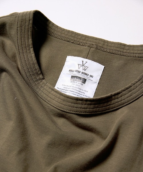 VIRGOwearworks（ヴァルゴウェアワークス）の「ULTIMATE [Q] RUGGED（Tシャツ/カットソー・メンズ・ホワイト/オリーブドラブ/ブラック・2/3/4/5）」の14枚目の写真