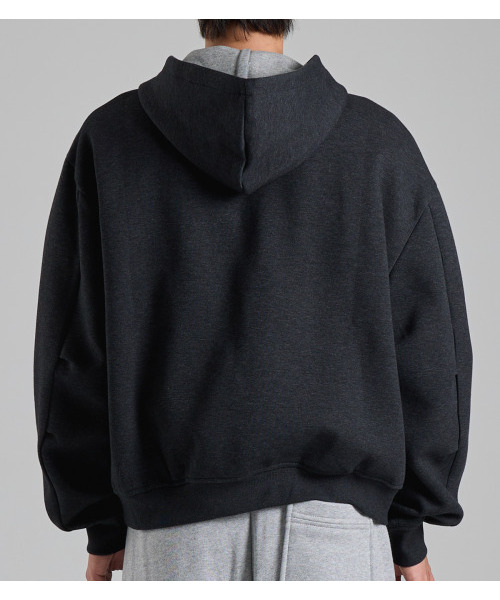 BUTTON SEOUL(ボタンソウル)の「ツーウェイコットンフードジップアップ(ブラック)(パーカー・メンズ・その他・X-LARGE/MEDIUM/LARGE)」の5枚目の写真