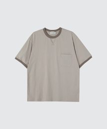 LEARVE（ルアブ）の「フェイデッドリンガーティー ベージュ（Tシャツ/カットソー）」