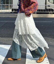 CIAOPANIC | イレヘムアソート柄ミドルスカート(スカート)