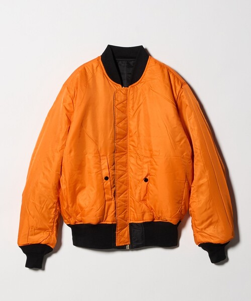 Alpha Industries（アルファインダストリーズ）の「＜ALPHA INDUSTRIES＞MA-1 フライト ジャケット（MA-1・メンズ・オリーブ/ブラック/ダークブラウン・XL/M/L）」の6枚目の写真