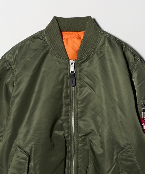 Alpha Industries（アルファインダストリーズ）の「＜ALPHA INDUSTRIES＞MA-1 フライト ジャケット（MA-1・メンズ・オリーブ/ブラック/ダークブラウン・XL/M/L）」の15枚目の写真