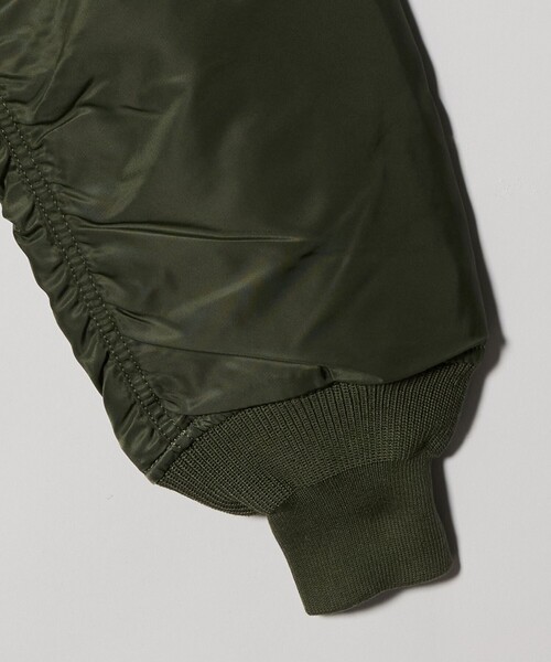 Alpha Industries（アルファインダストリーズ）の「＜ALPHA INDUSTRIES＞MA-1 フライト ジャケット（MA-1・メンズ・オリーブ/ブラック/ダークブラウン・XL/M/L）」の16枚目の写真