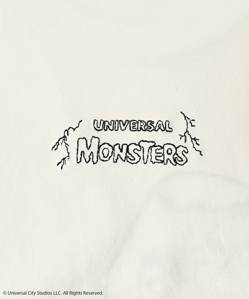 ADAM PATEK(アダムパテック)の「【ADAMPATEK/アダムパテック】Frankenstein flower stitch T ステッチTee(Tシャツ/カットソー・メンズ・ブラック/ホワイト・1/2)」の9枚目の写真