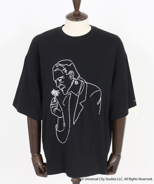 ADAM PATEK(アダムパテック)の「【ADAMPATEK/アダムパテック】Frankenstein flower stitch T ステッチTee(Tシャツ/カットソー・メンズ・ブラック/ホワイト・1/2)」の15枚目の写真