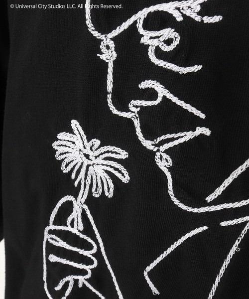 ADAM PATEK(アダムパテック)の「【ADAMPATEK/アダムパテック】Frankenstein flower stitch T ステッチTee(Tシャツ/カットソー・メンズ・ブラック/ホワイト・1/2)」の17枚目の写真
