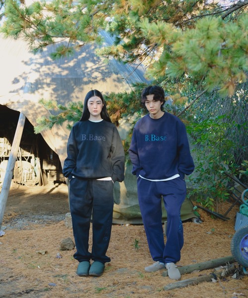 B.Base Fleece Back Sweatpants / B.Baseフリースバックスウェット
