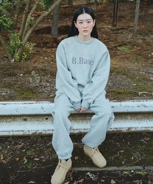 B.Base Fleece Back Sweatpants / B.Baseフリースバックスウェット