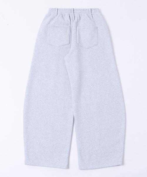 dispark（ディスパーク）の「DISPARK/裏起毛バレルスウェットパンツ（スウェットパンツ・レディース・杢グレー/ブラック・FREE）」の11枚目の写真