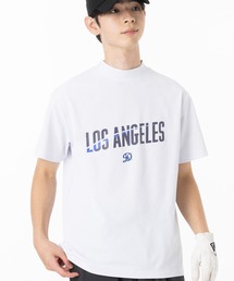 ニューエラゴルフ ミッドネック半袖Tシャツ MLB