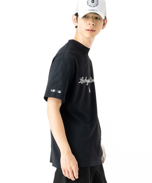 NEW ERA（ニューエラ）の「ニューエラゴルフ ミッドネック半袖Tシャツ MLB（ポロシャツ・メンズ・ホワイト/ブラック・XL/S/M/L/XXL）」の6枚目の写真