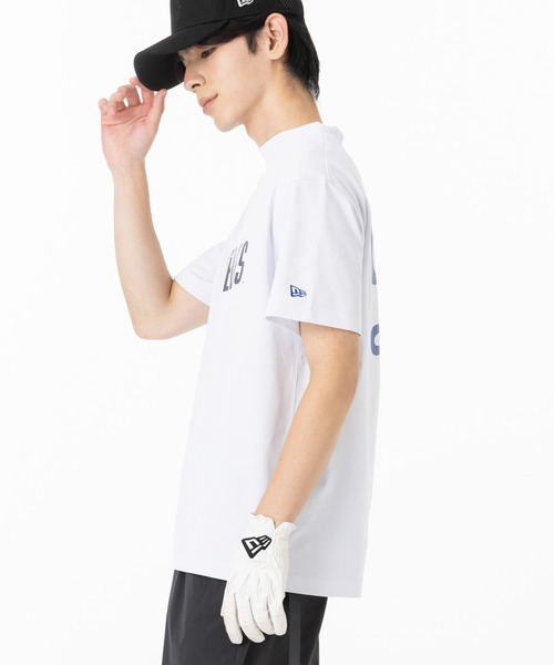 NEW ERA（ニューエラ）の「ニューエラゴルフ ミッドネック半袖Tシャツ MLB（ポロシャツ・メンズ・ホワイト/ブラック・XL/S/M/L/XXL）」の16枚目の写真