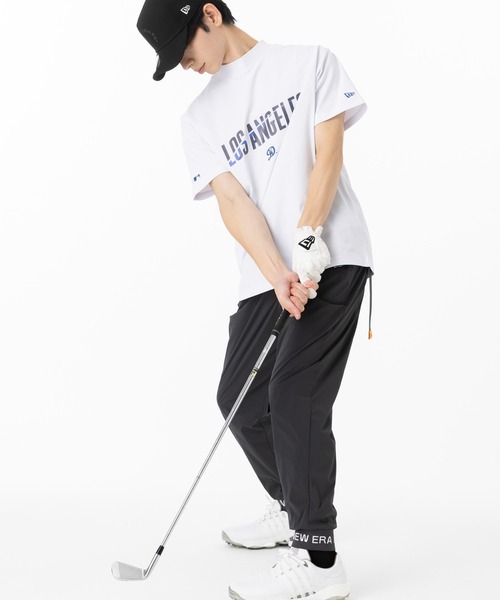 NEW ERA（ニューエラ）の「ニューエラゴルフ ミッドネック半袖Tシャツ MLB（ポロシャツ・メンズ・ホワイト/ブラック・XL/S/M/L/XXL）」の18枚目の写真