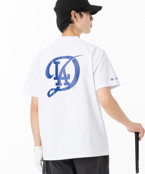 NEW ERA（ニューエラ）の「ニューエラゴルフ ミッドネック半袖Tシャツ MLB（ポロシャツ・メンズ・ホワイト/ブラック・XL/S/M/L/XXL）」の17枚目の写真