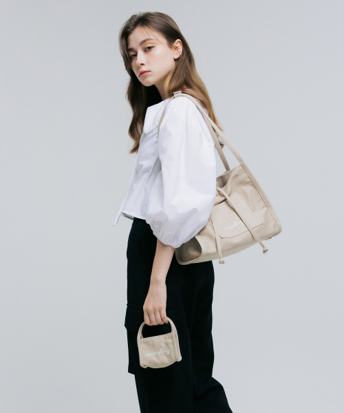 MARHEN.J(マルヘンジェイ)の「ジーンズ (JEANS) デニム ショルダーバッグ(ショルダーバッグ・レディース・ベージュ/ピンク/ブルー系その他・FREE)」の8枚目の写真