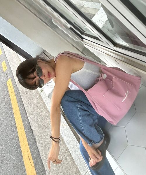 MARHEN.J(マルヘンジェイ)の「ジーンズ (JEANS) デニム ショルダーバッグ(ショルダーバッグ・レディース・ベージュ/ピンク/ブルー系その他・FREE)」の13枚目の写真