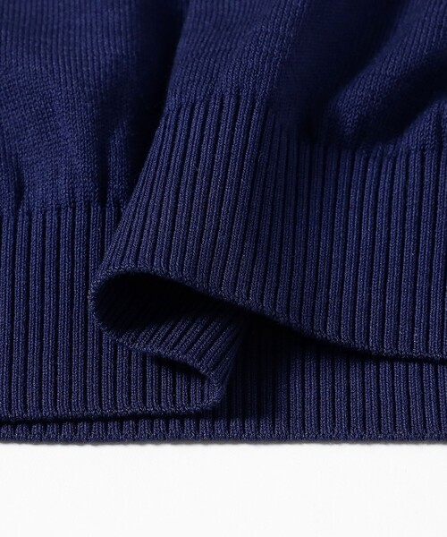 crepuscule(クレプスキュール)の「crepuscule / Short Sleeve Polo(ポロシャツ・メンズ・ブルー/ブラック・L/M/XL)」の7枚目の写真