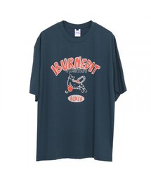 OVERGROW（オーバーグロウ）の「ダタエッタ セミオーバーフィットTシャツ [ネイビー]（Tシャツ/カットソー）」