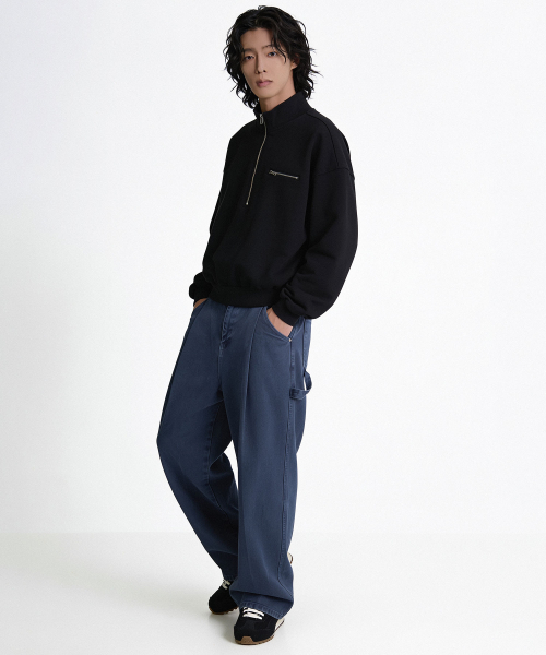 THESTORI（ザ・ストリ）の「ピグメントワイドコットンパンツ（ワイン）（その他パンツ・メンズ・その他・1(M)/2(L)/3(XL)）」の7枚目の写真