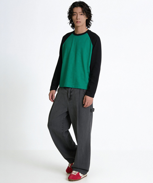 THESTORI（ザ・ストリ）の「ピグメントワイドコットンパンツ（ワイン）（その他パンツ・メンズ・その他・1(M)/2(L)/3(XL)）」の9枚目の写真