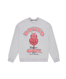 REMOVERSTUDIO（リムーバースタジオ）の「Moscular Balloon Man-to-Man [Gray]（スウェット）」