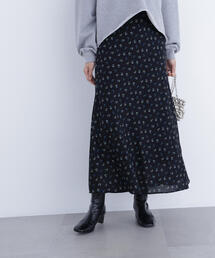 N.(N. Natural Beauty Basic) | 【PS/低身長サイズ】フラワープリントナロースカート(スカート)